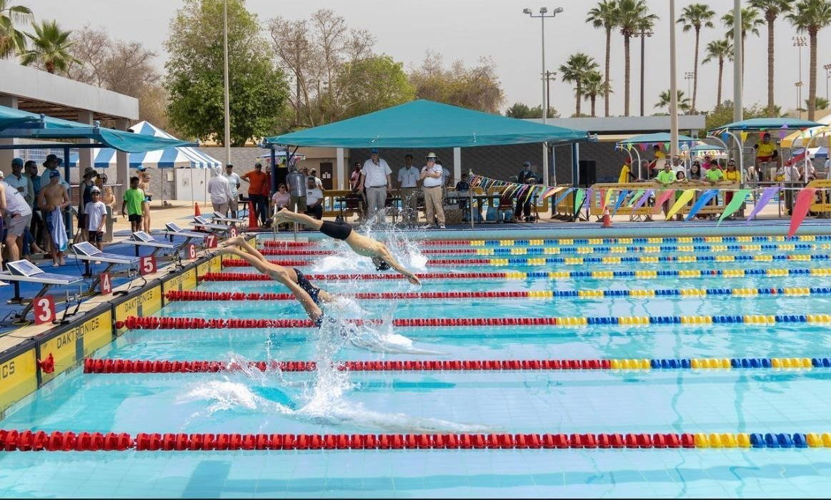Swimming League Banner